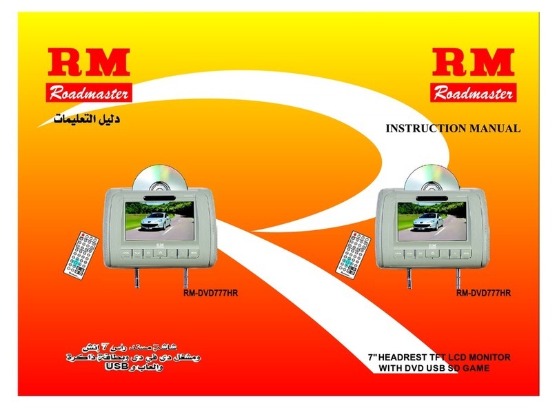 RM RM-DVD777HR instruction manual