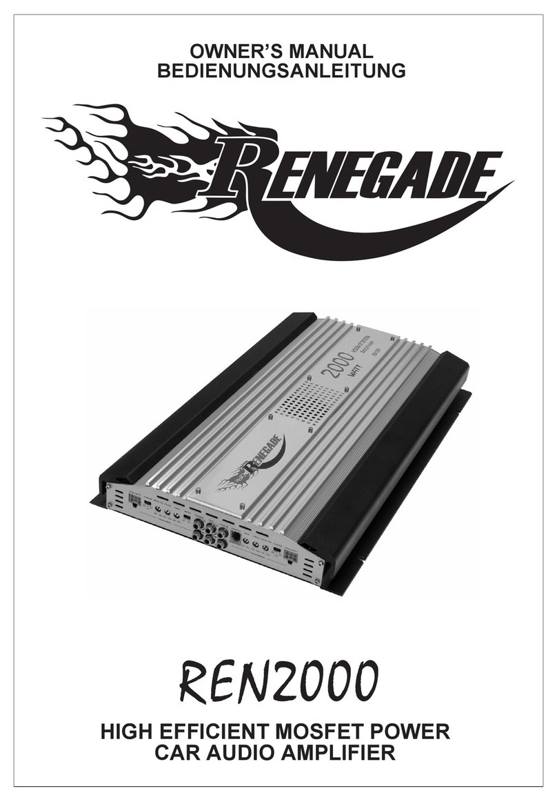 Renegade REN2000 owner's manual