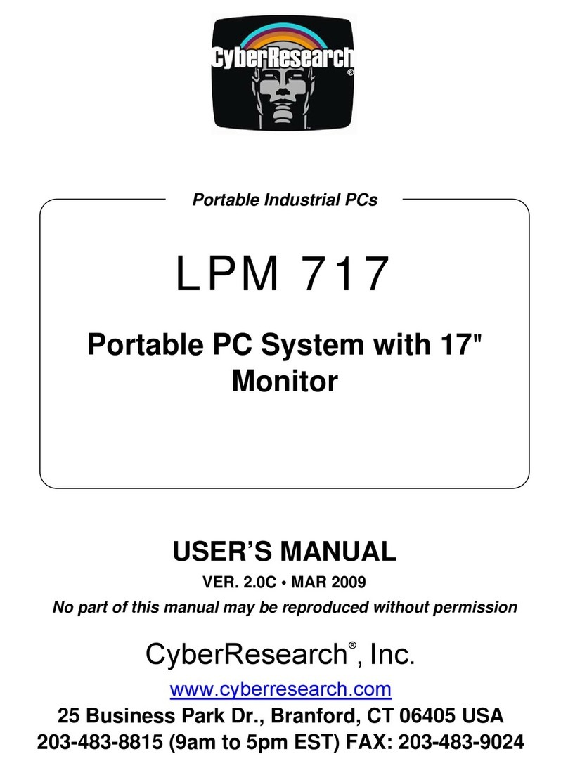 CyberResearch LPM 717 User manual