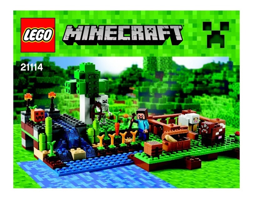 LEGO 21114 MINECRAFT User manual