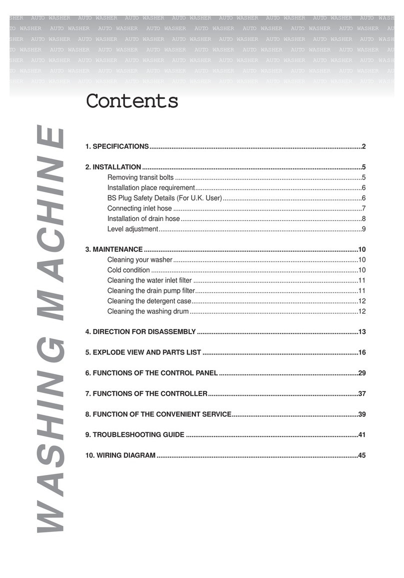 Daewoo DWD-F1011 Service manual