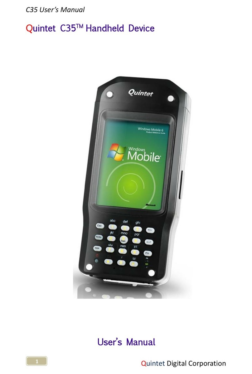 Quintet C35 User manual