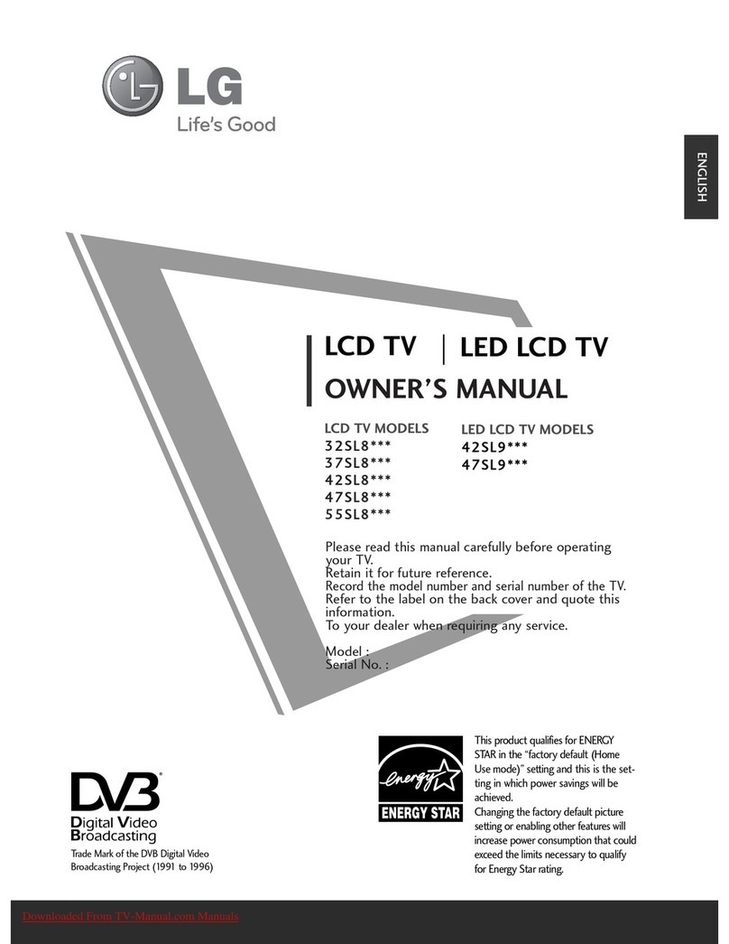 LG 32SL8*** series User manual