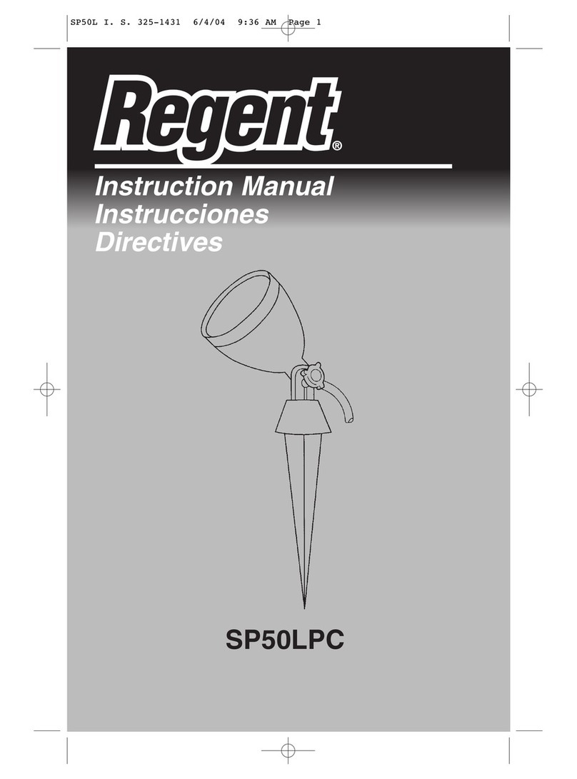 Regent SP50LPC User manual