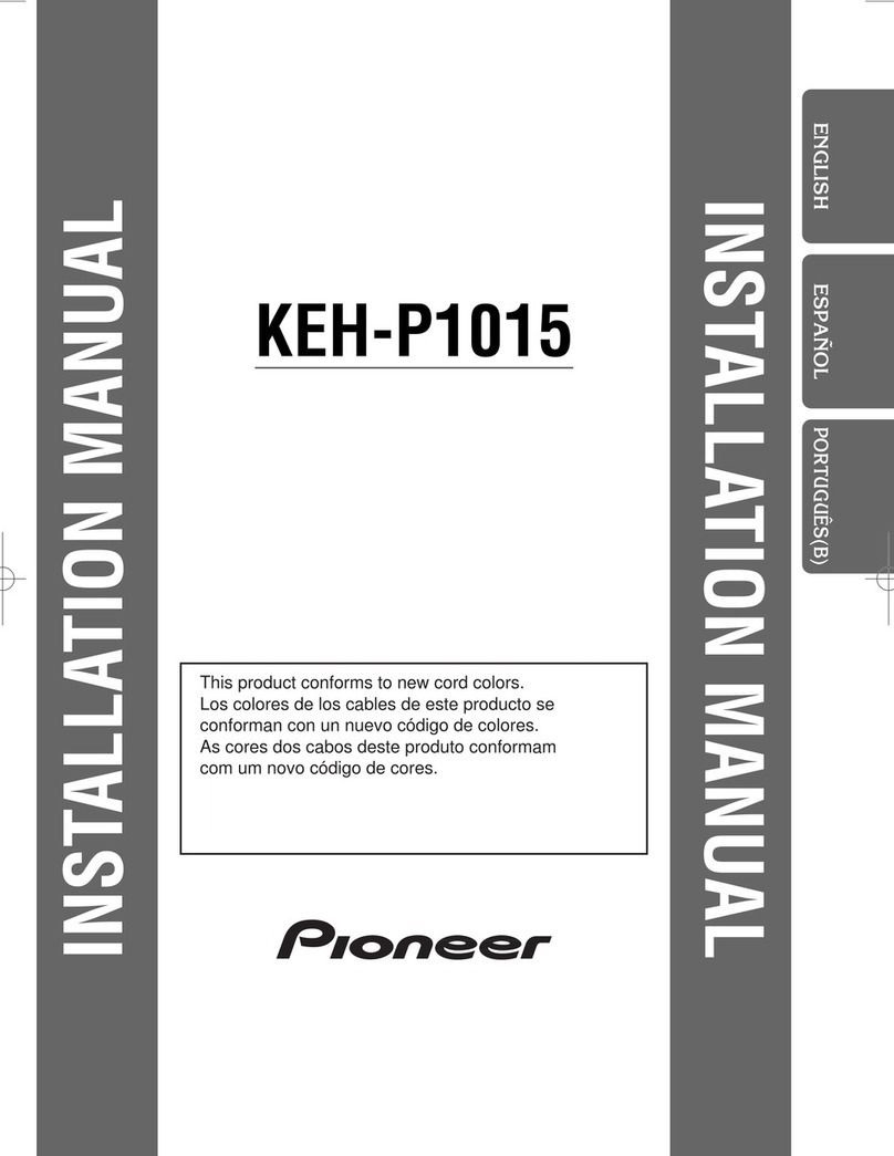 Pioneer KEH-P1015 User manual