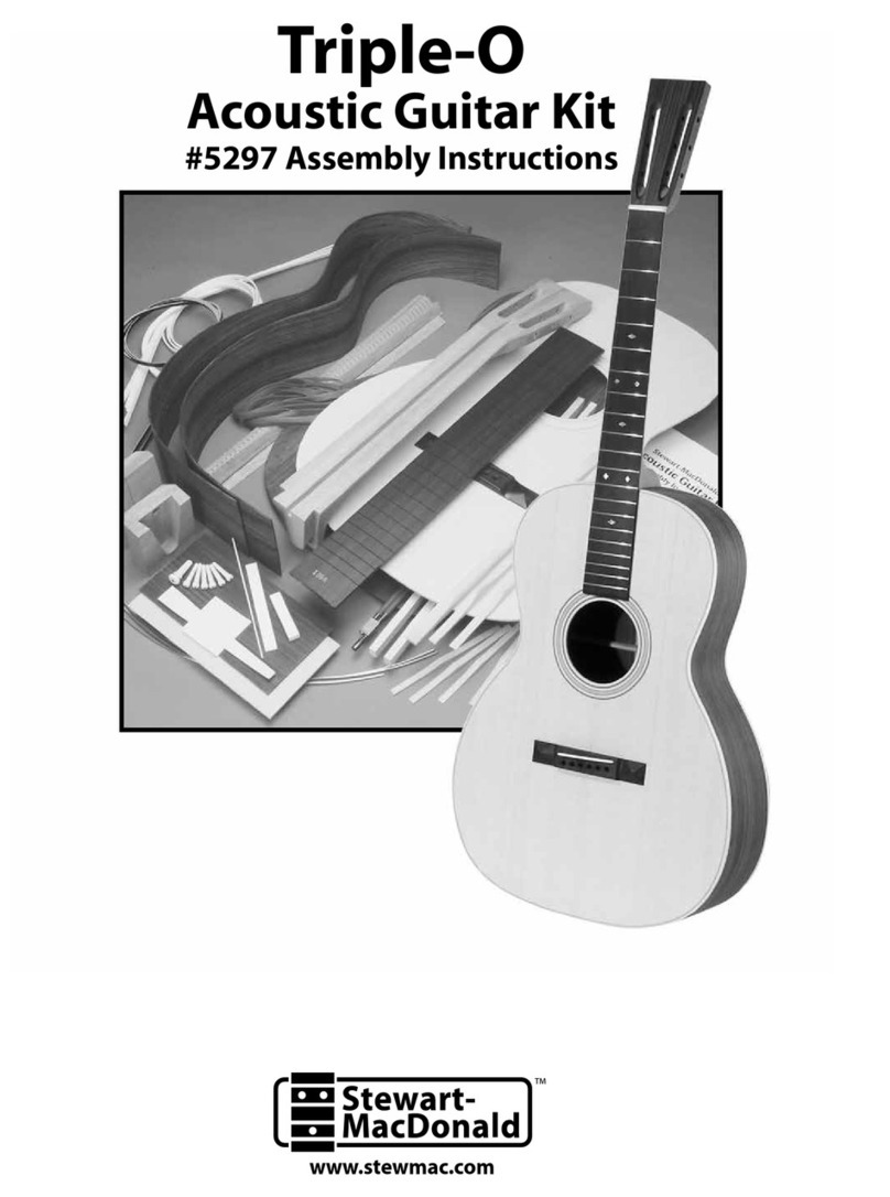 Stewart MacDonald 5297 Assembly instruction