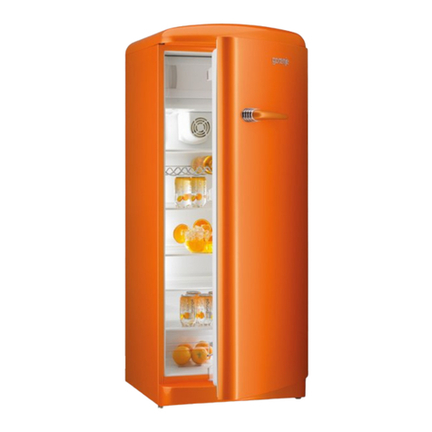 Gorenje RB 6288 OGR User manual