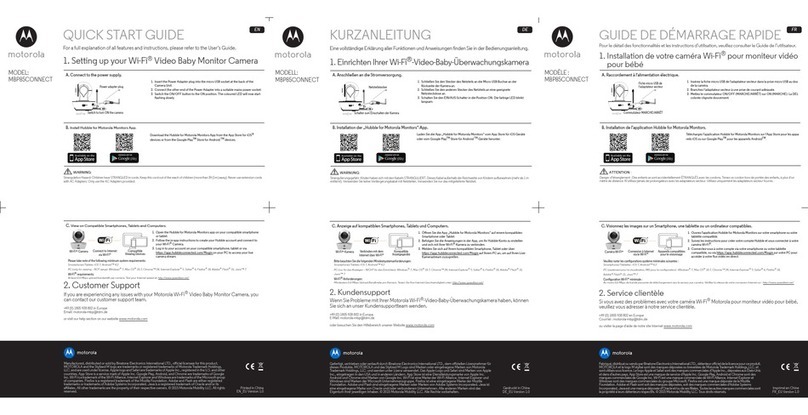 Motorola MBP85CONNECT User manual