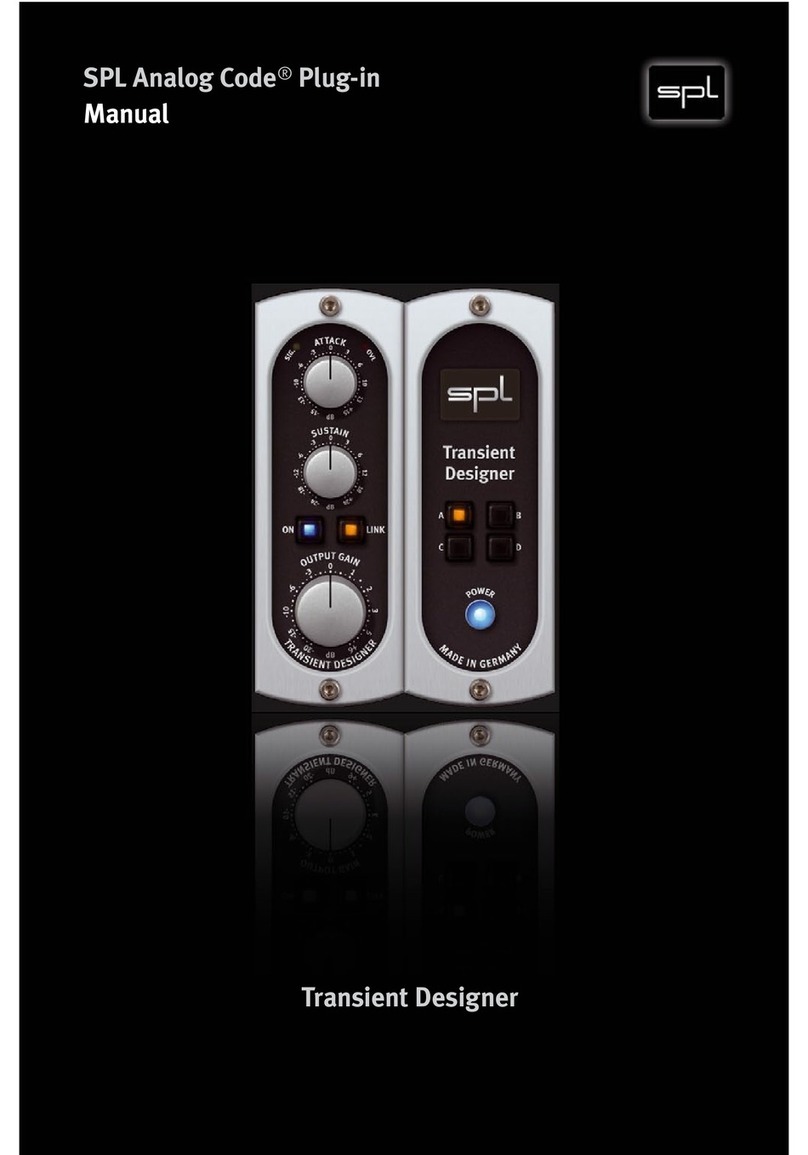 SPL Transient Designer 2880 manual
