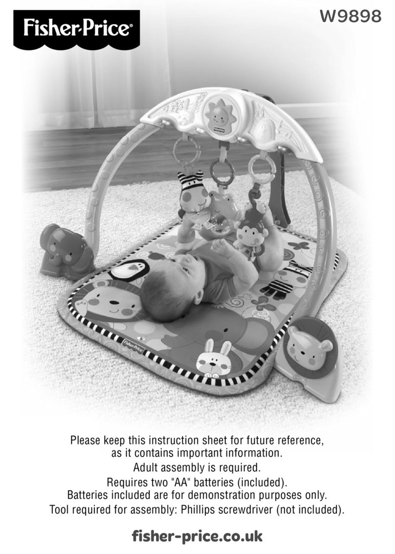 Fisher-Price W9898 Assembly guide