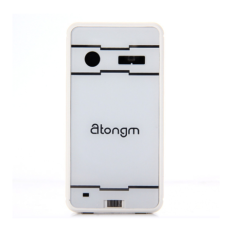Atongm Laser Keyboard User manual