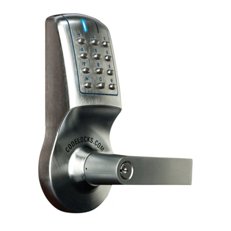 CODELOCKS CL6010 User manual