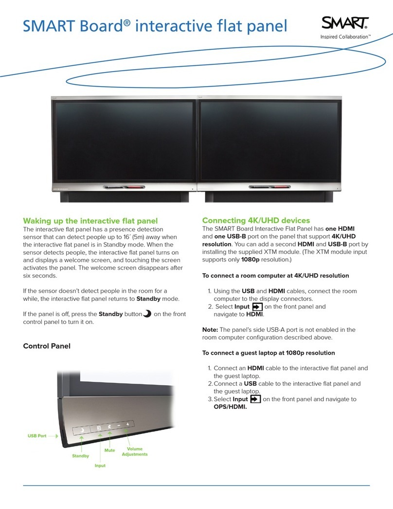 SMART SBID 8000 series User manual