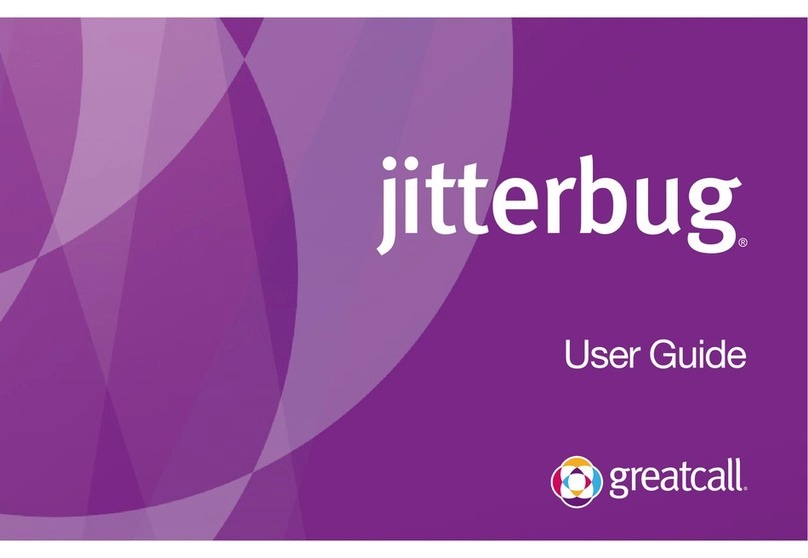 GreatCall Jitterbug User manual GreatCall Jitterbug User manual