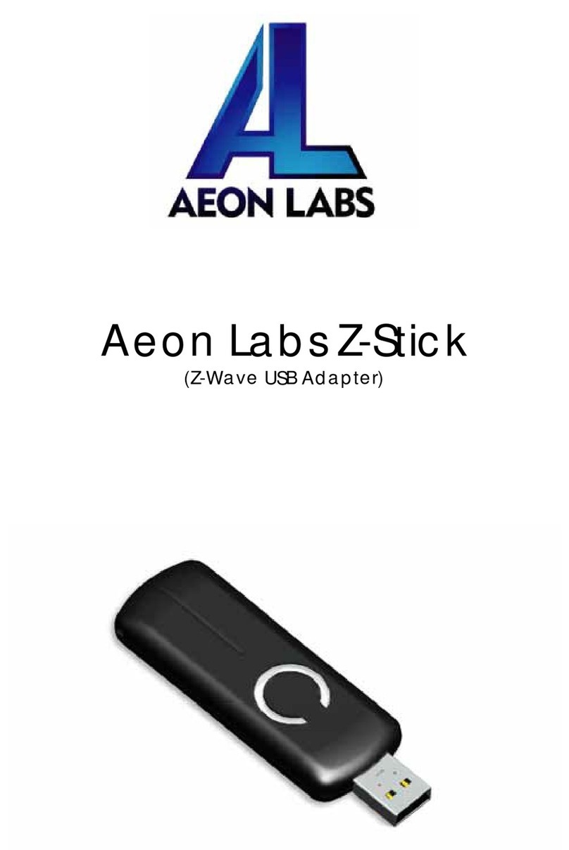 Aeon Labs Z-Stick User manual