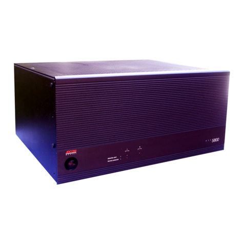 Adcom GFA-5800 User manual