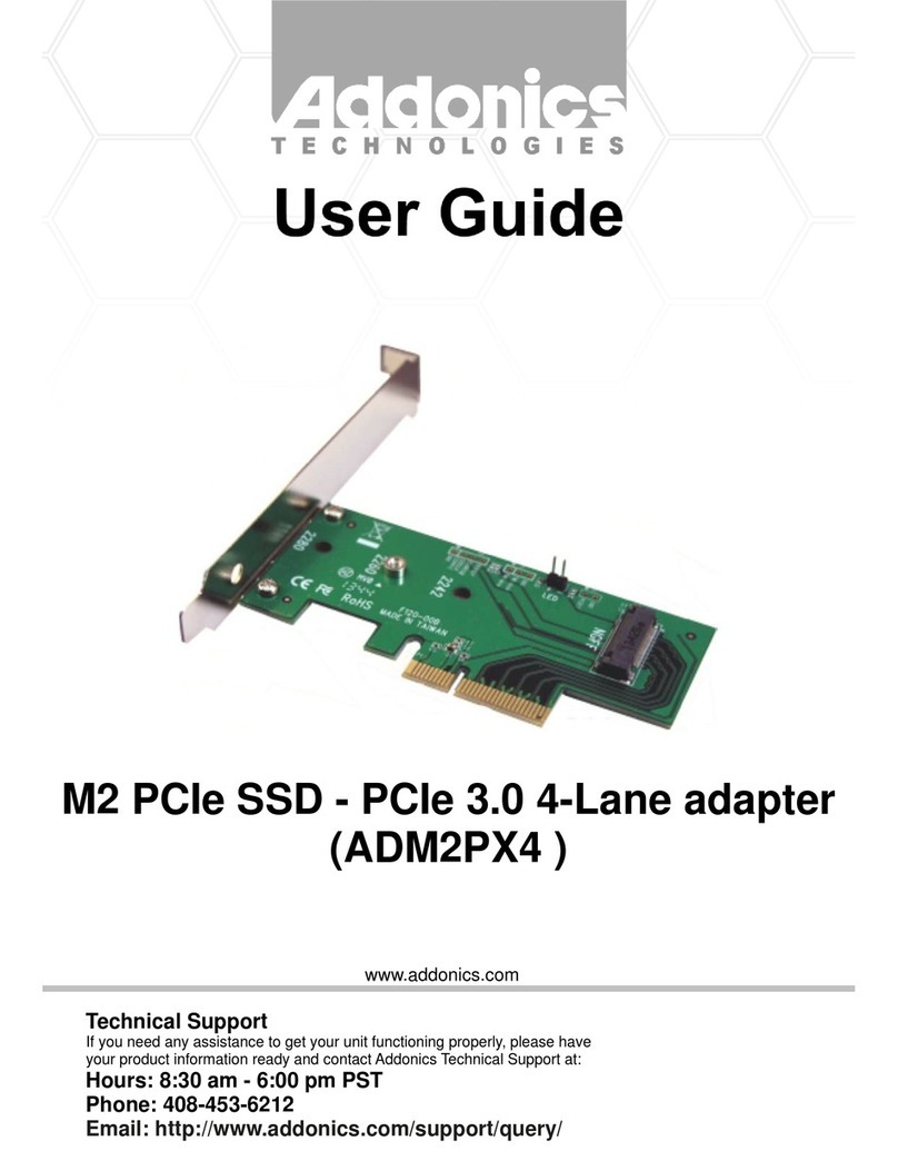 Addonics Technologies ADM2PX4 user guide