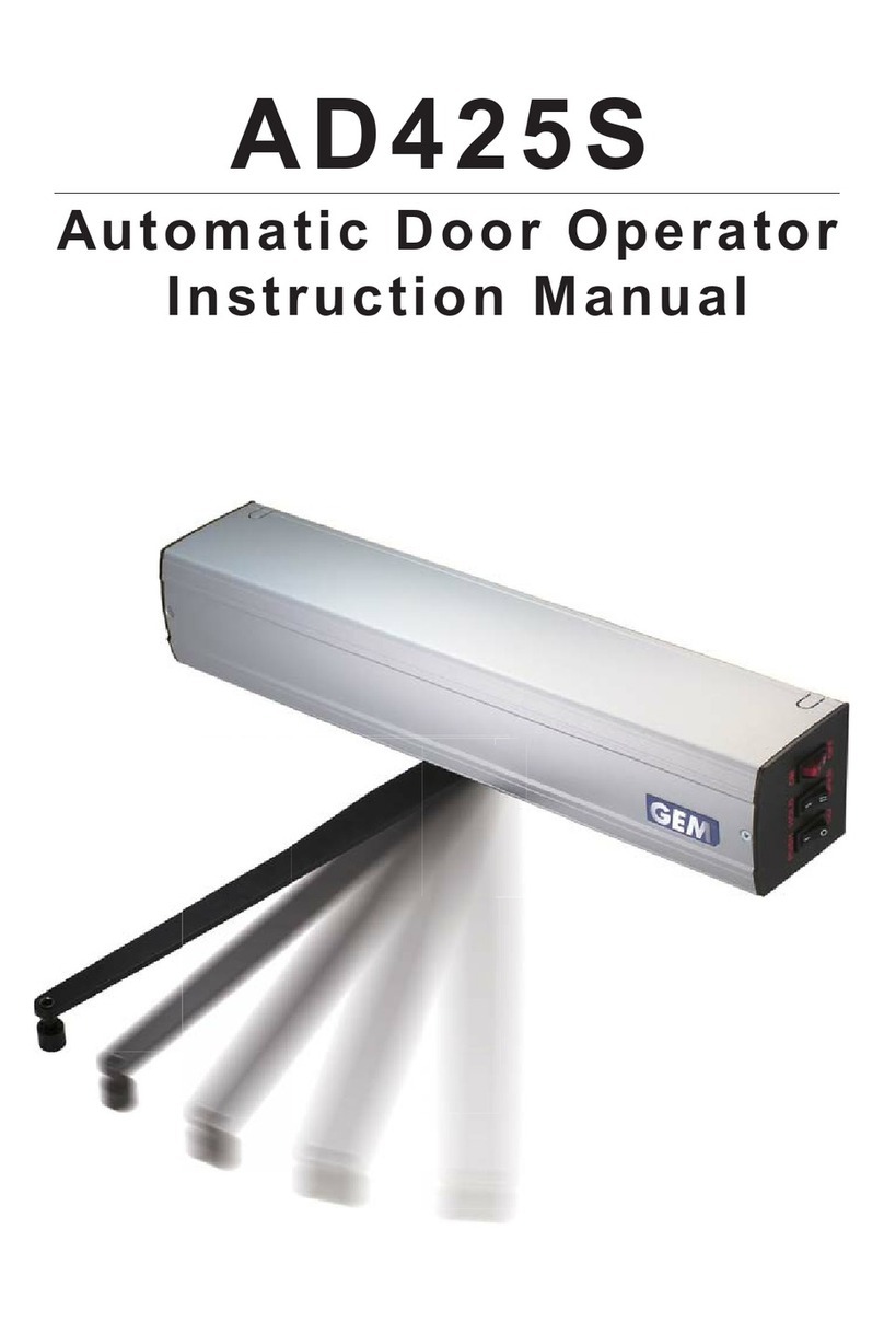 Gianni Industries AD-425S instruction manual