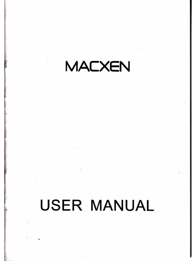 Macxen S1 user manual