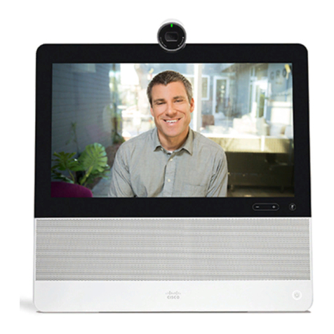 Cisco TelePresence DX70 User manual Cisco TelePresence DX70 User manual