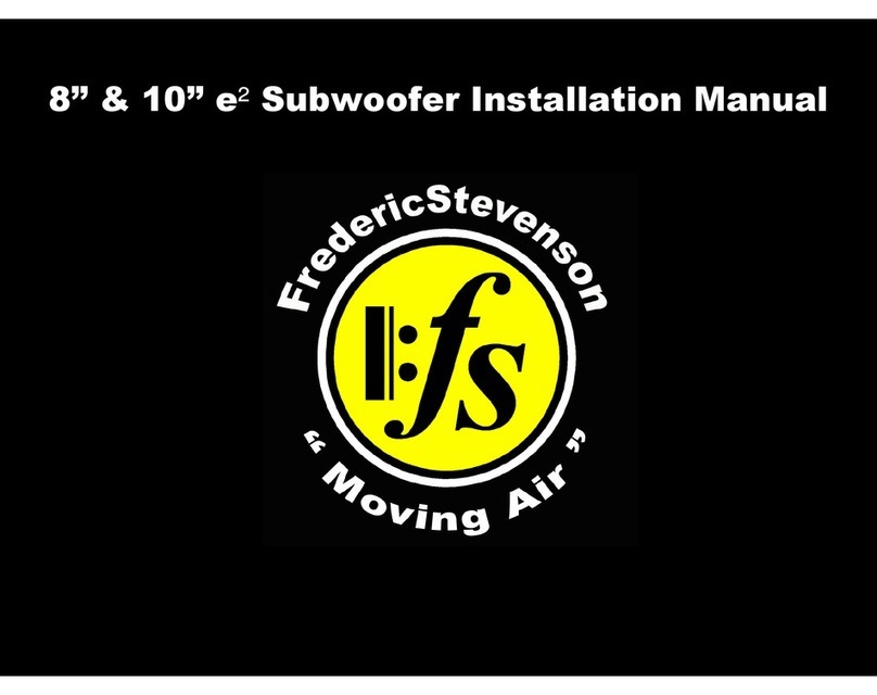 Moving Air 10" FSe2 installation manual