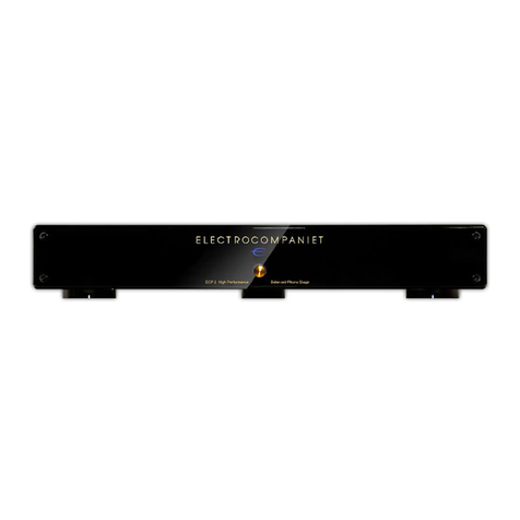 ELECTROCOMPANIET ECP 2 owner's manual