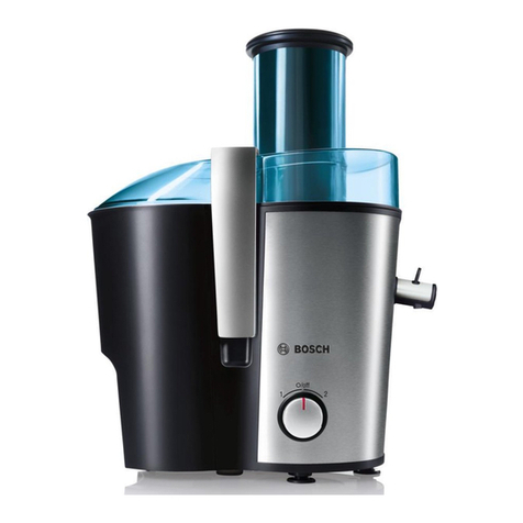 Bosch MES2 series User manual
