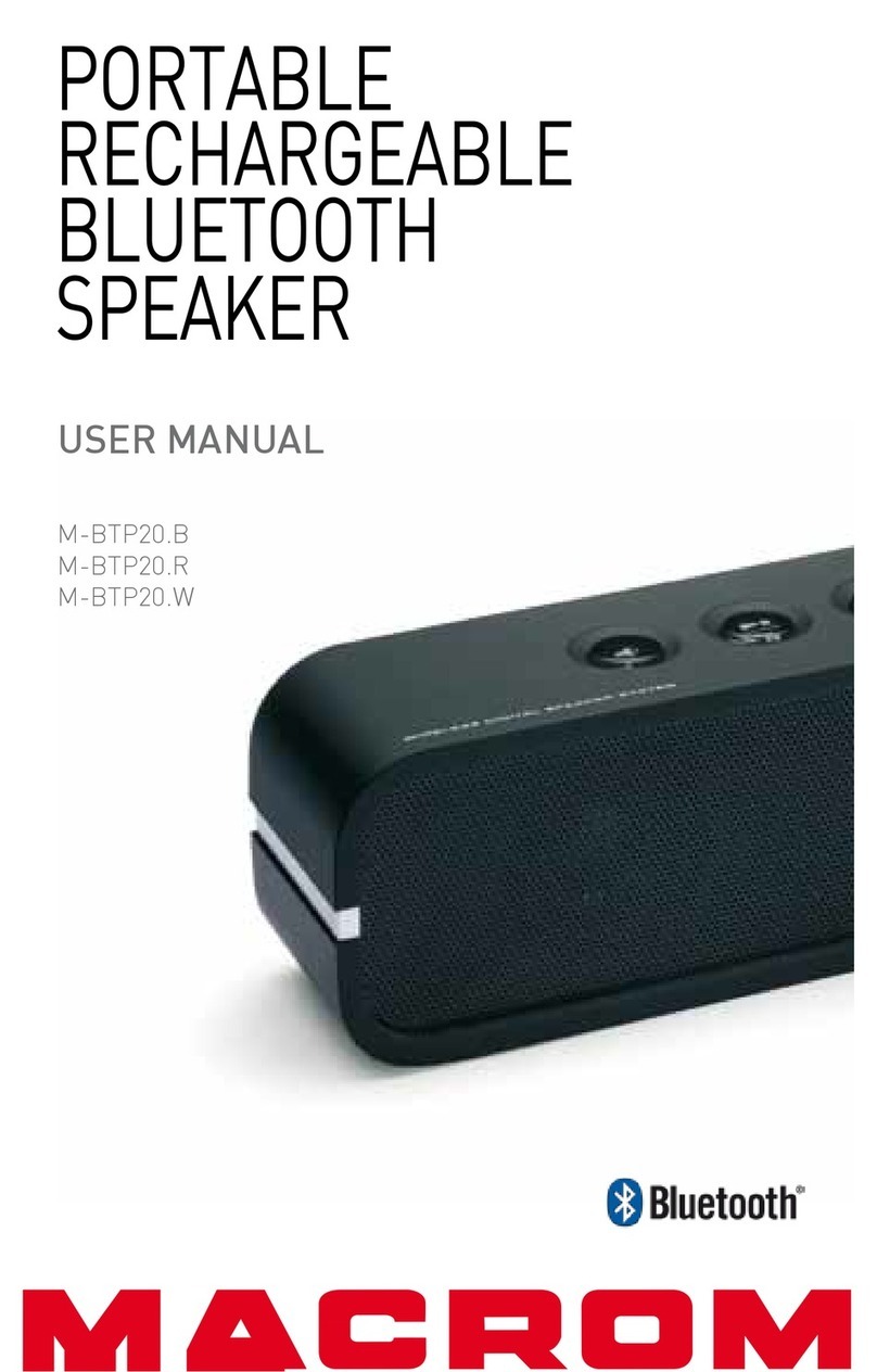 Macrom M-BTP20.B User manual