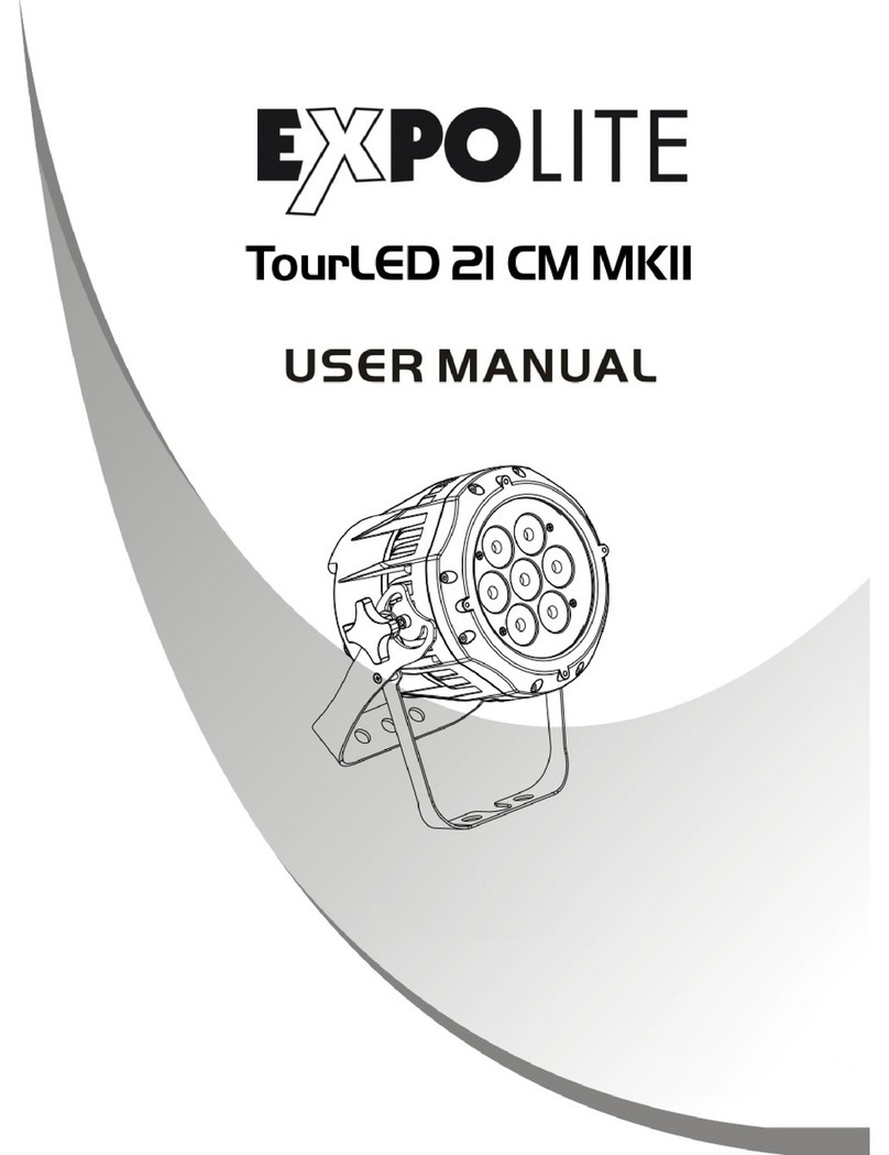 Expolite TourLED 21 CM MKII user manual Expolite TourLED 21 CM MKII user manual