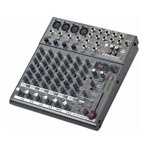 Phonic HELIX BOARD 12 user manual