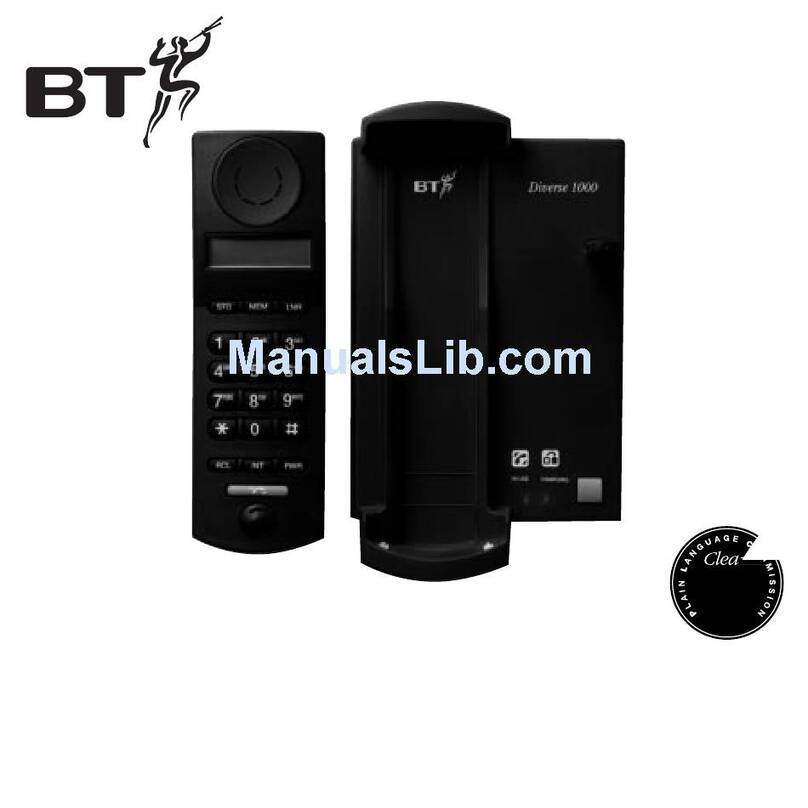 BT DIVERSE 1010 User manual