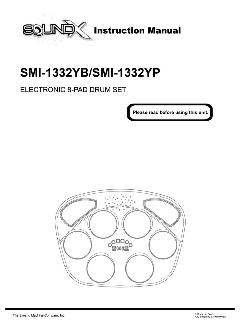 The Singing Machine SMI-1332YB User manual