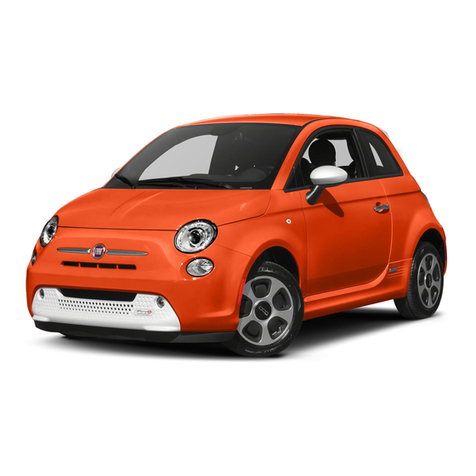 Fiat 2014 500e User manual