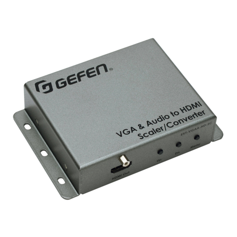 Gefen EXT-VGAA-HD-SC User manual