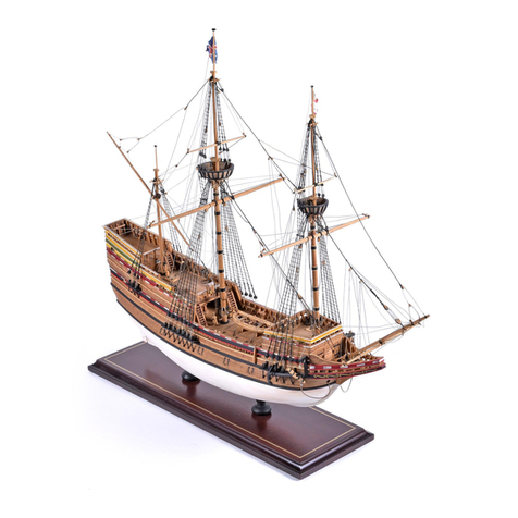 Model Shipways Mayflower 1620 instruction manual