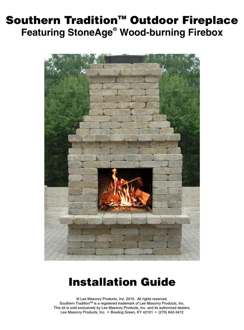 Lee Masonry Products Southern Tradition installation guide