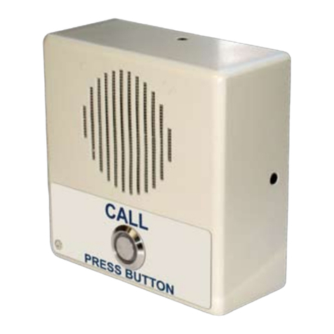 CyberData VoIP Indoor Intercom 011030 User manual