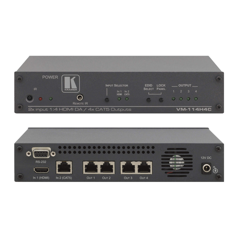 Kramer VM-1H4C user manual