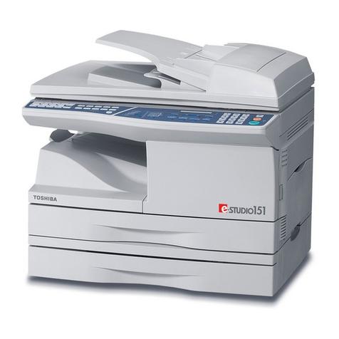 Toshiba e-studio 162 User manual Toshiba e-studio 162 User manual