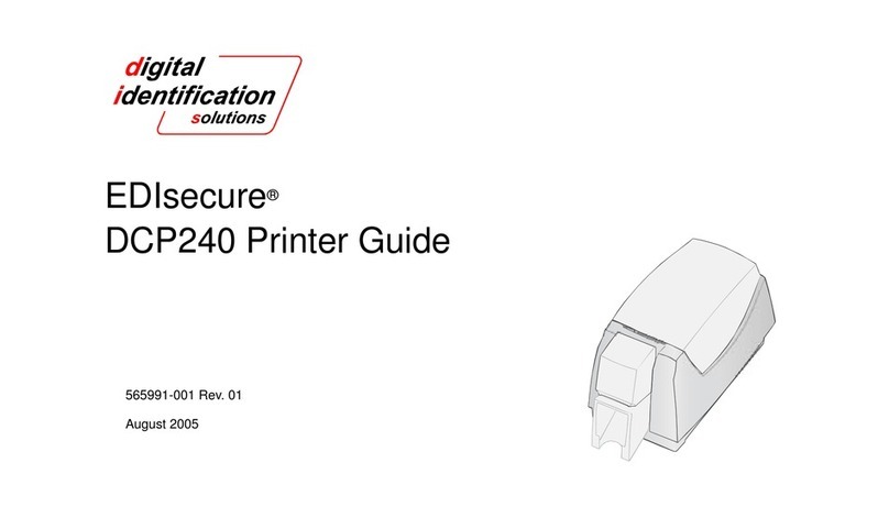 Digital Identification Solutions EDIsecure DCP 240 User manual Digital Identification Solutions EDIsecure DCP 240 User manual