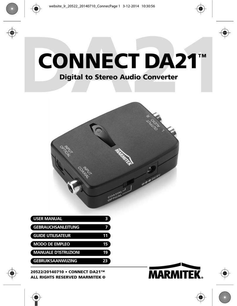 Marmitek Connect DA21 User manual