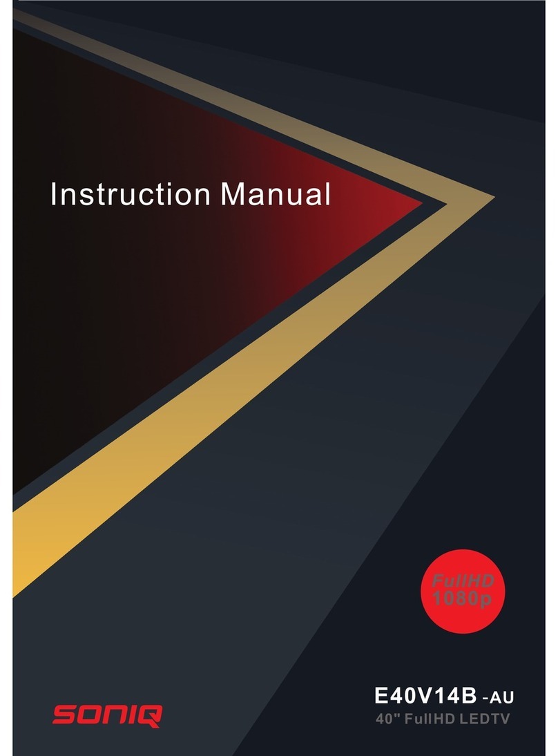 SONIQ E40V14B instruction manual