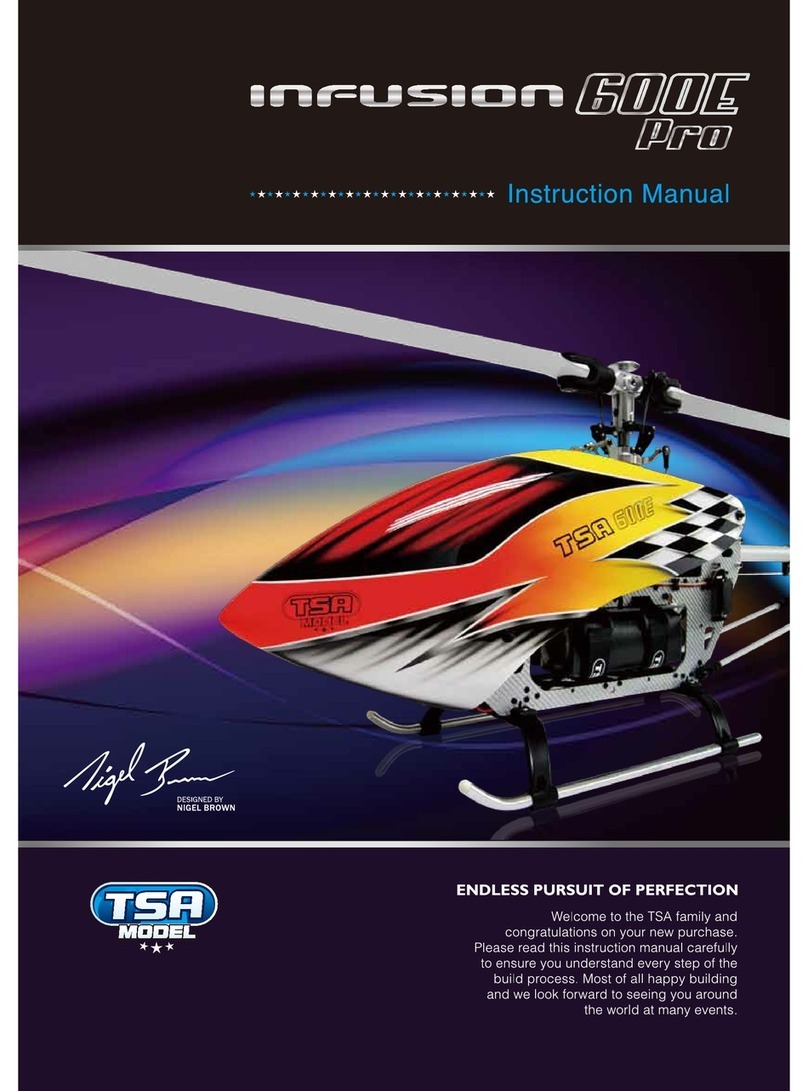 TSA model Infusion 600E Pro instruction manual