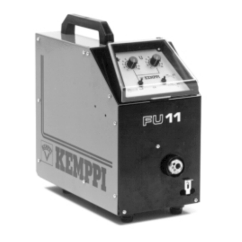 Kemppi FU 11 User manual