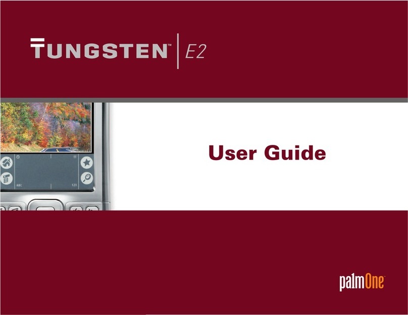 palmOne Tungsten E2 user guide