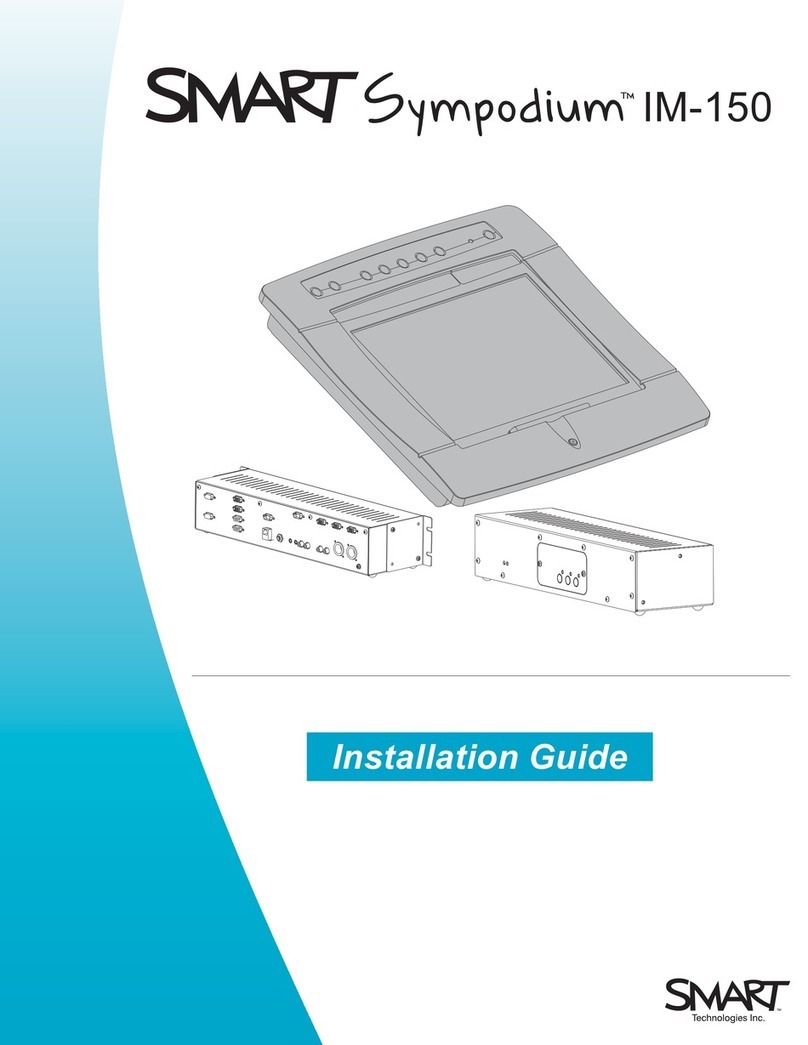 SMART Sympodium IM-150 installation guide
