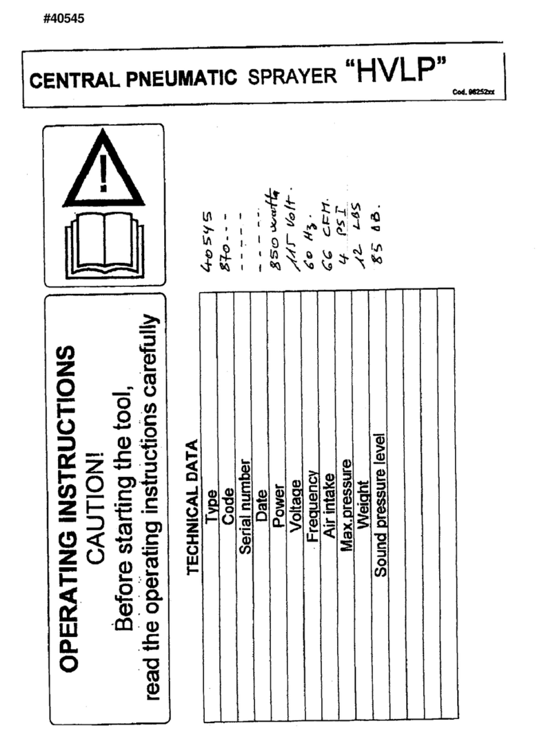Harbor Freight Tools BX2000 operating instructions