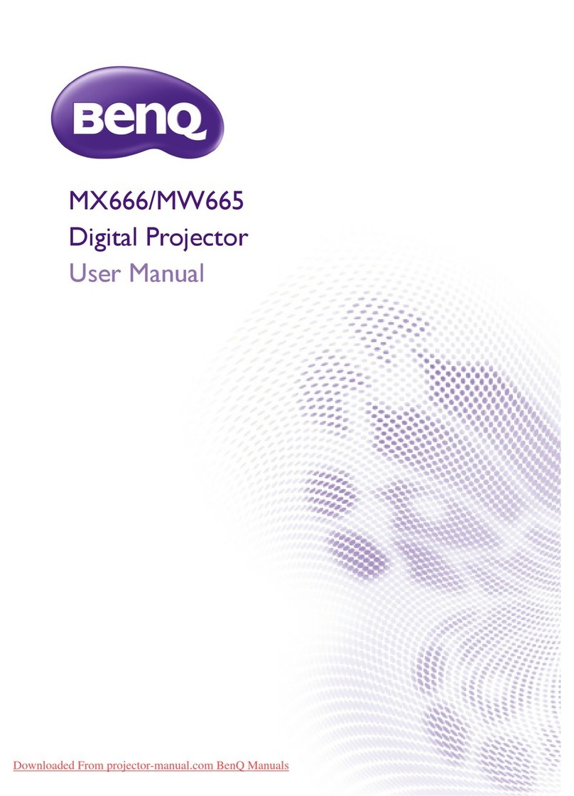 BenQ MX666 User manual BenQ MX666 User manual