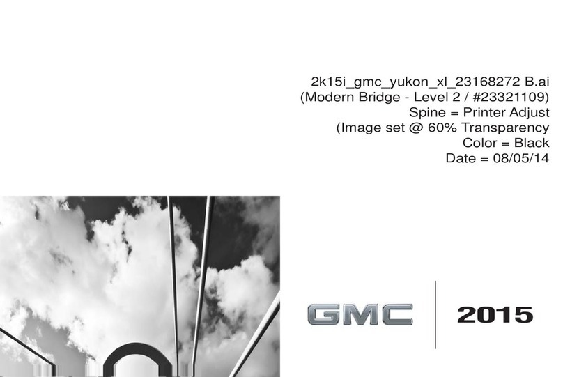 GMC Yukon XL 2015 User manual