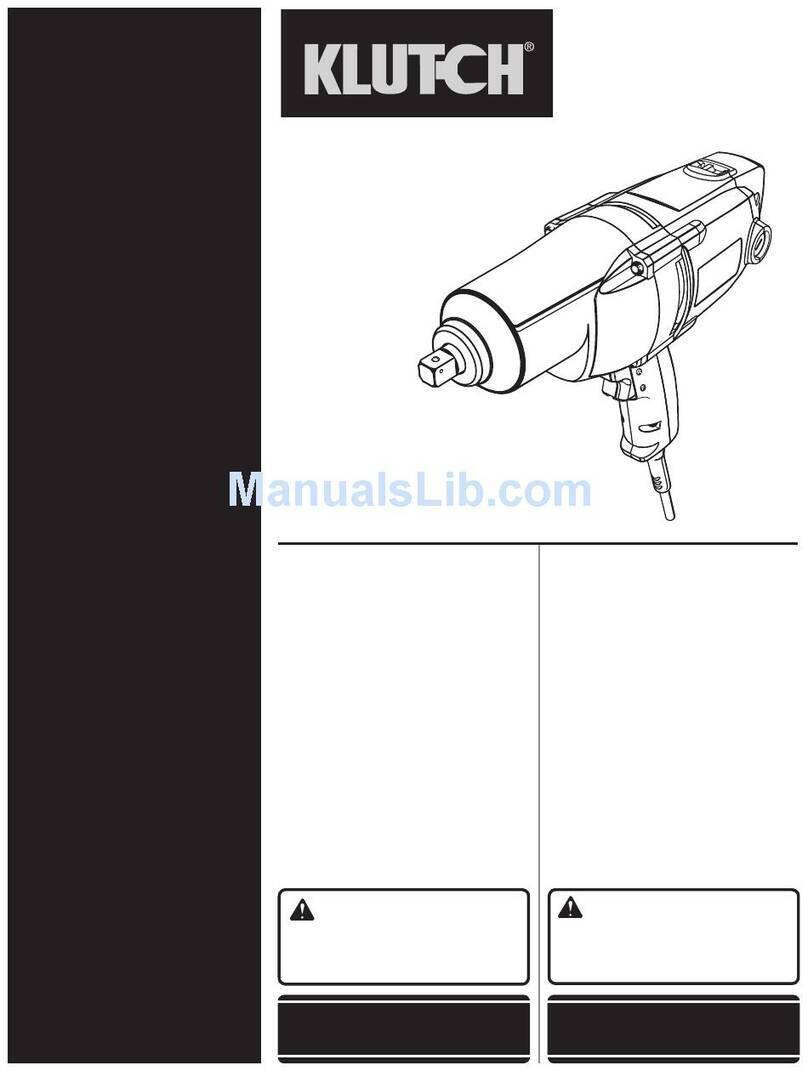 Klutch NT1IW Operator's manual